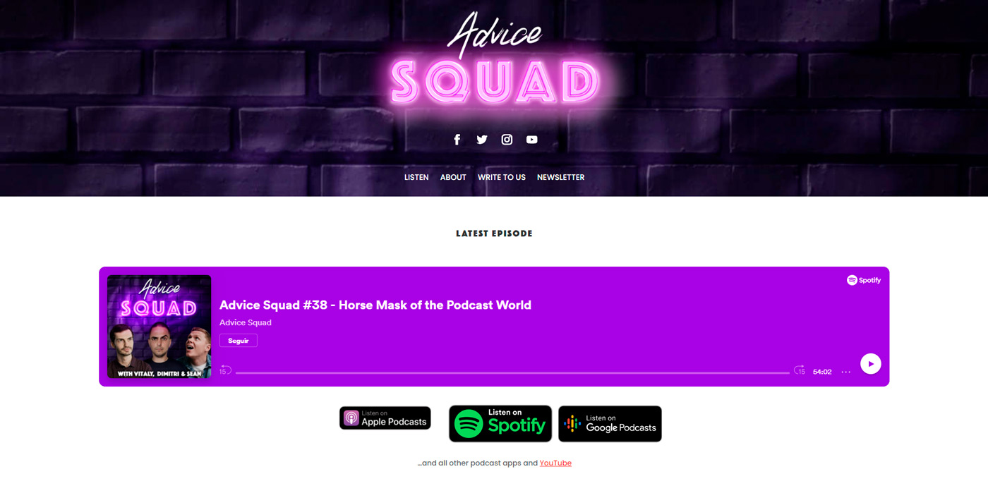 advicesquad | Web Stark