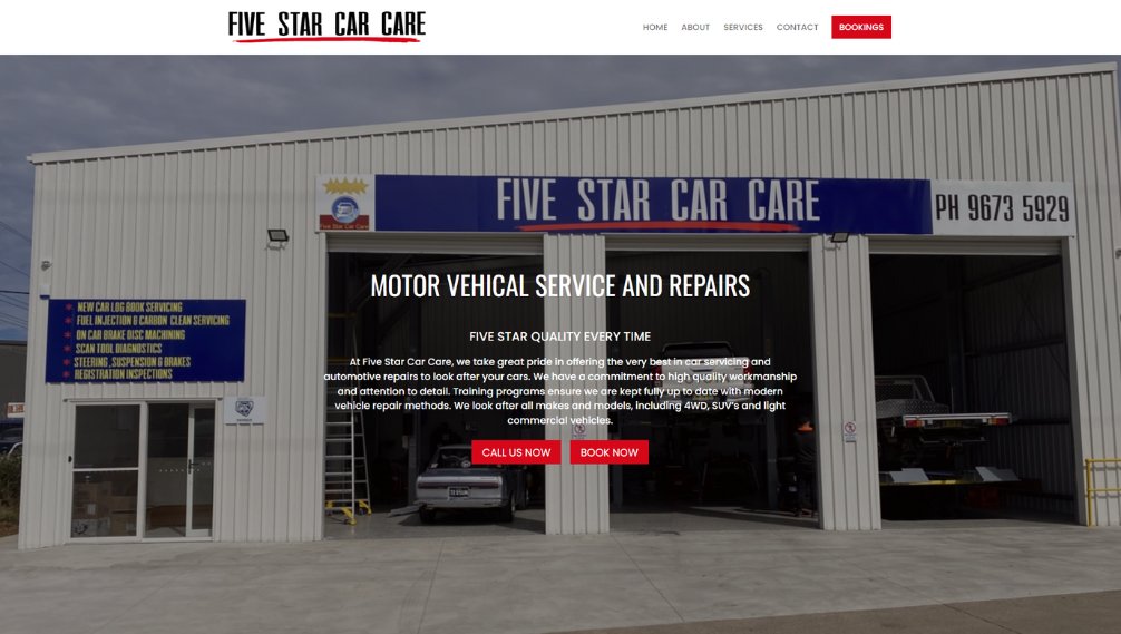 fivestarcarcare | Web Stark