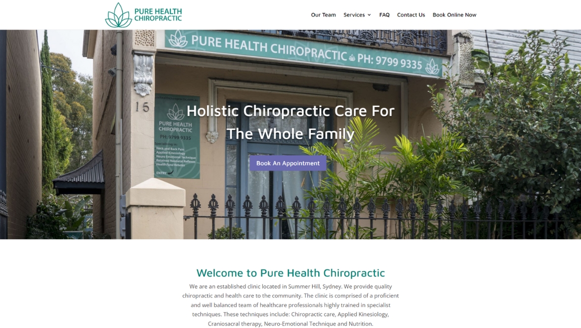 purehealthchiropractic | Web Stark